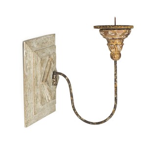 Aidan Gray Anette Square Wood/Metal Sconce PRLF1915